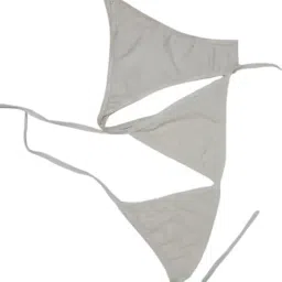 raavi colors Women's Halter Triangle Bikini Swimwear Cheeky Thong Swimsuit Low Rise Cut Bikini Set image 1