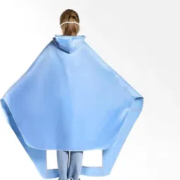 augen Waterproof Bike Raincoat Poncho – Hooded Rainsuit for Cycling, Motorcycling, and Scooter Riding image 2