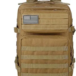 QT&QY 45L Military Tactical Backpacks Molle Army Assault Pack 3 Day Bug Out Bag Hiking Treeking Rucksack… image 1