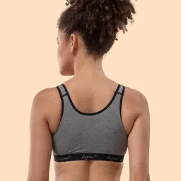 lyra Women's Non-Padded Sports BRA-531 Sports Bra 531_1PC_Grey_M image 1