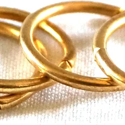 deccani handicrafts Daily Use Metal Alloy (Panchaloha) Toe Ring For Women- Simple Round,One size image 3