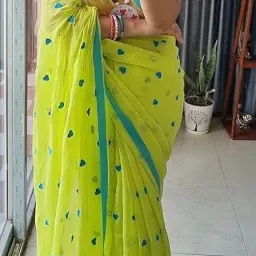 MISHABOUTIQUE Women's 120 Count Pure Mulmul Cotton Embroidery Lace Border Saree Without Blouse Piece image 2