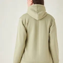 pivl Women Solid Hooded Jacket for Winter image 4