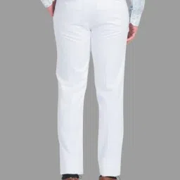 villain Solid Mid-Rise Stretchable Men's Formal Trousers image 1