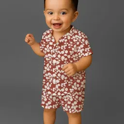 oasis hometex Oasis Baby 100% Cotton | Boy Baby Sets for 1 Year Old(6-12 Month) -Pack of 4 set image 2