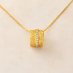 sigor 925 Silver Golden Radiance Chain Pendant image 2