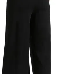 evamomies Women's Cotton Lycra Maternity Palazzo for Pregnant Women Pre & Post Pregnancy image 1