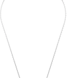 swarovski Hyperbola Pendant, Pavé, Infinity, White, Rhodium Plated image 1