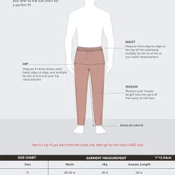amazon brand - symbol Men's Regular Fit Mid Rise Track Pant image 5