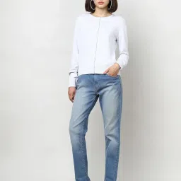 gap Women's Cotton Casual Cardigan Sweater image 4