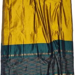 ivikta Ikkat Unstitched Salwar Suit Set with Dupatta for Women | Pochampally Ikkat Silk Dress Material image 3