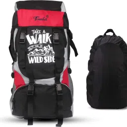trunkit Adventure Series Water Resistance Trekking Hiking Travel Bag with Shoe Compartment Rucksack - 55 L image 1