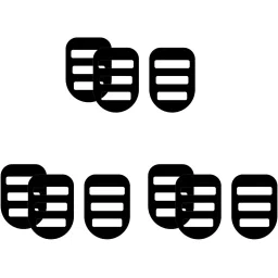 bnf 9X Pocket Square Holder Handkerchief Pocket Square Organizer image 2