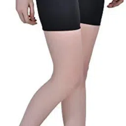 aimly Women Cotton Blend Stretchable Cycling Gym Yoga Above Knee Shorts Pack of 2 image 2