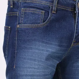 london hills Men's Regular Fit Mid Rise Denim Jeans image 2