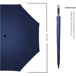 star work Large Long Stick Umbrellas/Waterproof Weather Proof/Unbreakable Chaata Automatic Open Windproof And Portable UV Protection Rain Stick Umbrellas for Men Women with Pointer image 4