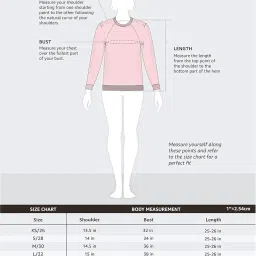 amazon brand - symbol Women Cotton Blend Regular Fit Hooded Sweatshirt (with Front Pockets) image 5