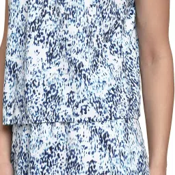 van heusen Women Printed Camisole and Shorts Lounge Set image 4