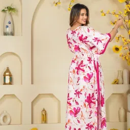 urali Women's 100% Cotton Kaftan image 4