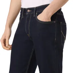 pepe jeans Men's Straight Fit Jeans|Mid Rise |Stretchable Fabric| Jeans for Men | Available in Plus Size image 4