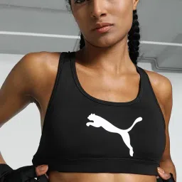 puma Women's Polyester Blend Sports Bra image 2