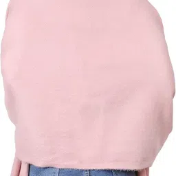 manra Women Woolen Fur Border Stole Sc 14 (C9-DANE-RP68__free size) image 2