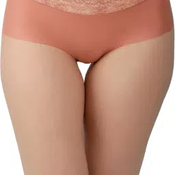 anusham Antibacterial Mid Rise Seamless Non Sticky Ultra Soft Lycra Women's Hipster Panty (Pack of 1) image 3