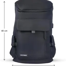 kaya trends Laptop Backpack for Men Fashion PU - NY-2001 Leather (Textured Fabric) Shoulder Bags for 15.6-Inch Laptop/Water-Resistant image 1