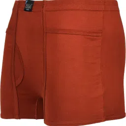 essa Trend Men's Trunks with Pocket | Pack of 5 | 100% Super Combed Cotton, Mid Waist | Inner Elastic Waistband | Breathable Underwear, Innerwear | Solid (Multicolor) image 1