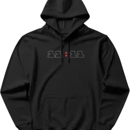 alt art Graphic Printed Black Hoodies for Man | Rich Cotton Fleece Hooded Full Sleeve Sweatshirt for Man and Boys | Stylish Casual Wear Winter Hoodie for Men image 1