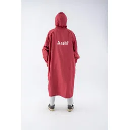 aashi Unisex Long Waterproof Raincoat with Hood & Front Pockets | Lightweight Full Length Raincoat for Bike, Travel & Daily Use image 1