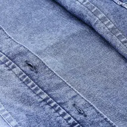 aarika Womens Blue Colour Solid Denim Jacket image 5