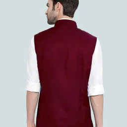 rocksy Nehru Jacket, Bandi Modi Koti for Men, Cotton Waistcoat for All Occasion: Diwali, Wedding, Ethnic, Office Party, Formal and casual Look image 1