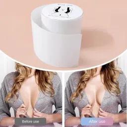 letresor Women's Transparent Boob Tape Boobtape for Breast Lift Perfect for Backless Dress Waterproof Sweat-Proof Bob Tape image 4