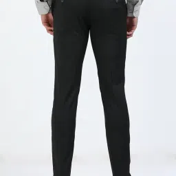 mc henry Men's Checkered Waist Expandable Slim Fit Wrinkle Free Elite and Luxurious Formal Trousers for Men image 4