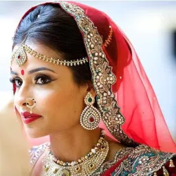 gemron jewel American Diamond Nose Ring for Women Bridal Nose Ring,Bridal Nath for Women Traditional Floral Design (Pack Of 1) image 5