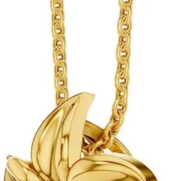 kisna 14 KT Fleurora Yellow Gold Pendant For Women image 1
