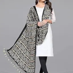 gobles Stylish Cotton Printed Dupatta - Lightweight & Elegant, Perfect for Every Occasion image 1