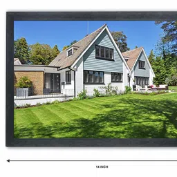 generic Beautiful House Scenery Photo Frame For Wall Mounted Painting (10 * 14 Inches)480 image 2