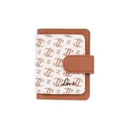 Lavie Popin Off White Printed Wallet image 1