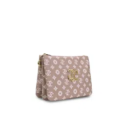 Lavie Signature Mono Oak Pink Printed Sling Bag image 2