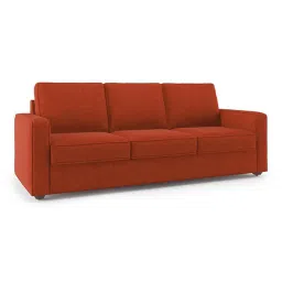 urban ladder create Apollo 3 Seater Fabric Sofa in Lava Colour image 3