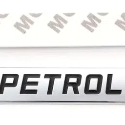 SALIH Car Petrol Badge Emblem – Stylish Chrome Finish, Easy Stick-On Fuel Type Indicator image 4