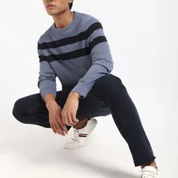 Tommy Hilfiger Men Striped Pullover Sweater image 4
