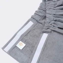 Creeva Luxury 2Pcs Pure Cotton 380GSM Anti Bacterial Bath Wrap & Hair Wrap Towels Robe image 5