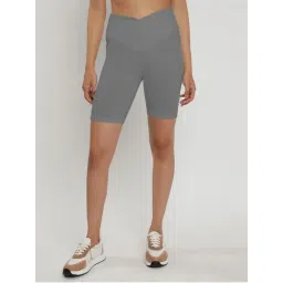 Wear Jukebox Empower High-Rise Workout Shorts 8 Grey-image-6