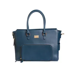 RASHKI JUNO - Women Teal Work Handbag bag with Detachable Shoulder Strap image 1