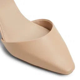 Aldo GRARWEN-IN270 Women Bone Beige Block Sandal Heels image 4