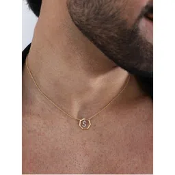 House of Seven Initial S Letter Necklace (Set of 2)-picture-12