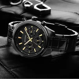 Titan Men Black Dial & Bracelet Style Strap Analogue Watch 1829NM02-picture-9